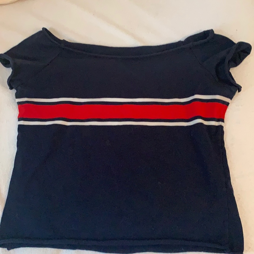 Off the Shoulder Crop Top